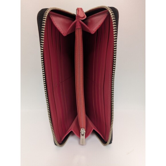 Coach Wallet Make Up Bag Key Chain In Posey Cluster Floral Print Coated Canvas - Picture 3 of 15